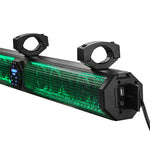 DS18 37" Marine Amplified Sound Bar w/Bluetooth 1200W w/10 Speaker System & RGB LED