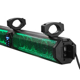 DS18 37" Marine Amplified Sound Bar w/Bluetooth 1200W w/10 Speaker System & RGB LED