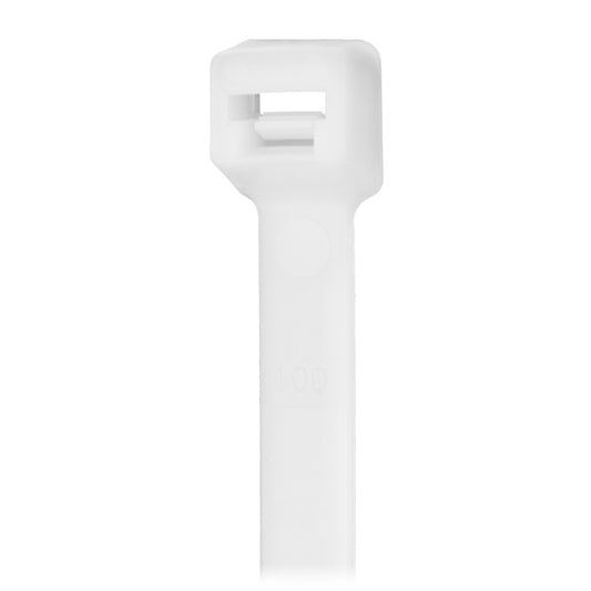 5.11 Tactical Pacer 8" Cable Tie - Natural Color - 50lb Tensile Strength - 2" Bundle Diameter - 100 Piece Bag