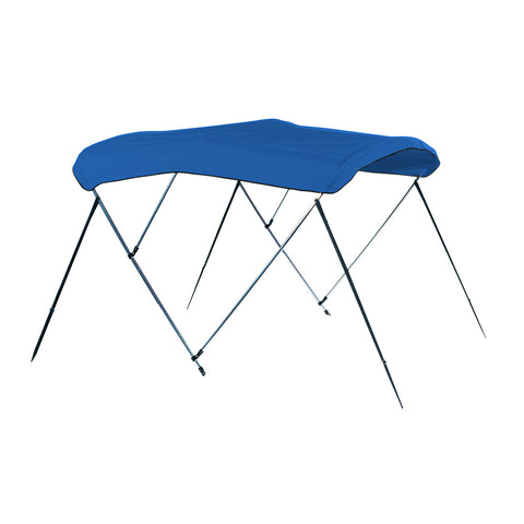 Carver 3 Bow 4669U Bimini Top with Boot - Pacific Blue Acrylic