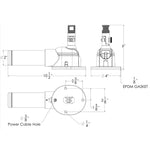 TACO Grand Slam 860 Electric VHF Antenna Mount