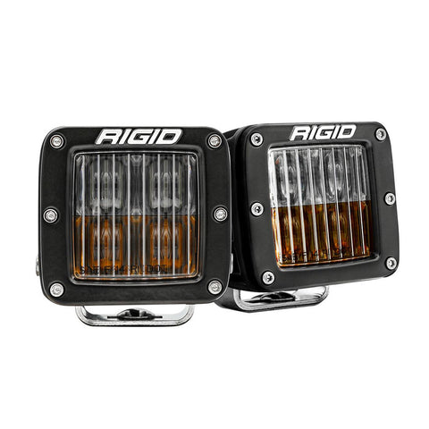 RIGID Industries D-Series LED SAE Fog Beam - Yellow/White - Pair