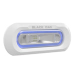 Black Oak Low Pro™ Marine Spreader Light - Flush Mount - White Housing - Blue LED