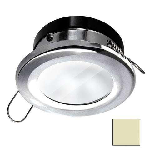 i2Systems Apeiron 4.5W Spring Mount Light Round - Warm White - Brushed Nickel Finish