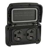 Scanstrut Ventura Series Dual AC Outlet - 125V - 20A