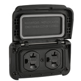 Scanstrut Ventura Series Dual AC Outlet - 125V - 20A