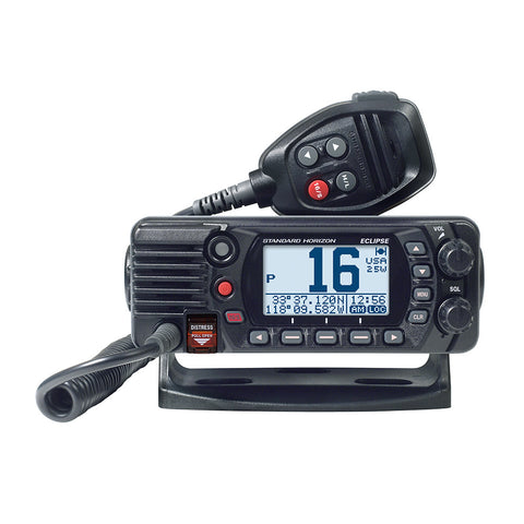 Standard Horizon GX1410GB Eclipse Series 25W Fixed Mount VHF/GPS - Black