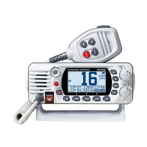 Standard Horizon GX1410GB Eclipse Series 25W Fixed Mount VHF/GPS - White