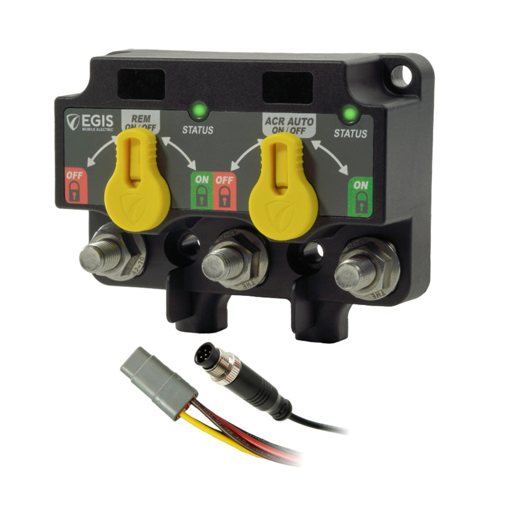 Egis Dual XD - NMEA 2000 - Relay/Relay w/Knobs - 8 Position DT