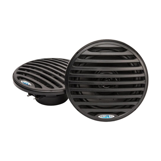 Aquatic AV 6.5" Economy Speakers - Black - Pair