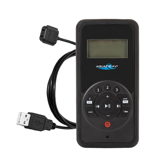 Aquativ AV RF6 Wireless Remote Control + Charging Cradle