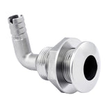 Whitecap 1-1/2" Duplex Stainless Steel 90 Degree Thru-Hull Fitting