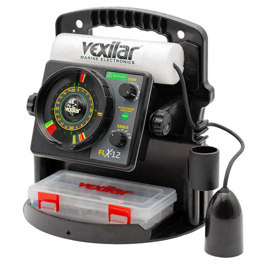 Vexilar FLX-12 Pro Pack II Fishing System w/12 Degree Ice Ducer