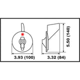Performance Metals Yamaha Trim Tab Anode - 150-225 hp - Aluminum