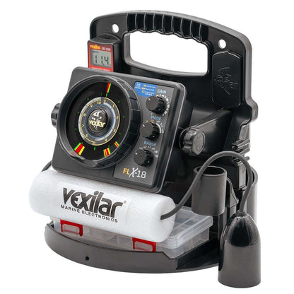 Vexilar FLX-18 Pro Pack II Fishing System w/12 Degree Ice-Ducer & DD-100