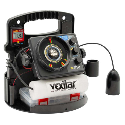 Vexilar FLX-18 Pro Pack II Fishing System w/12 Degree Ice-Ducer & DD-100