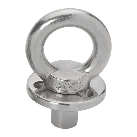 Barton Deck Plate w/Fixing & Eye w/Blanking Plug - M12 Eye