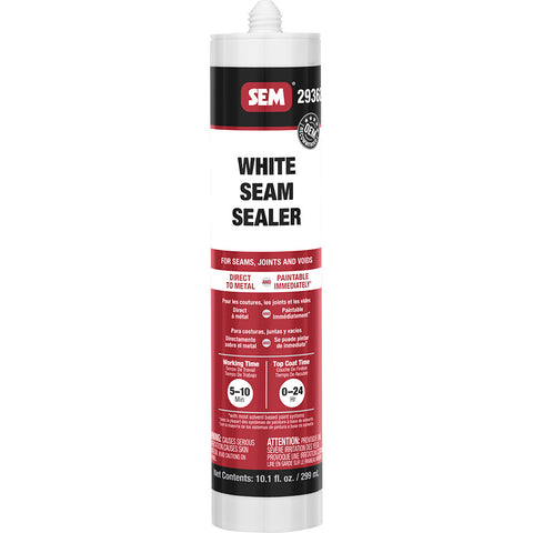 SEM 1K Seam Sealer - 10.1oz Tube - White