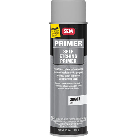 SEM Self Etching Primer - 20oz Aerosol Can - Grey