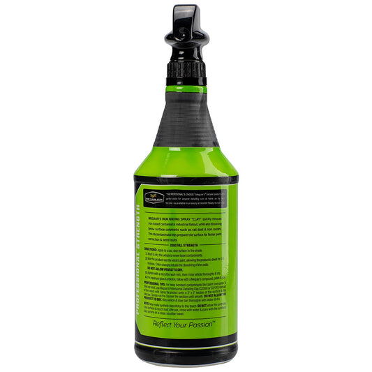 Meguiar's Iron Removing Spray "Clay" - 32oz