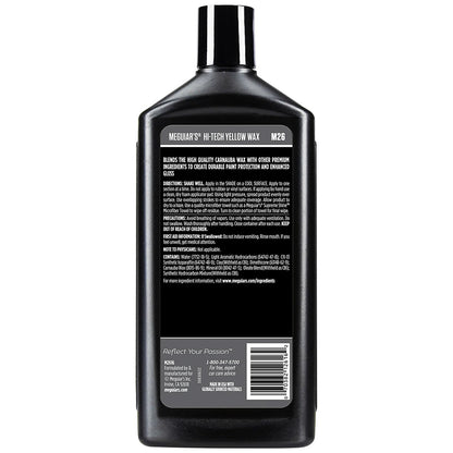 Meguiar's Hi-Tech Yellow Wax - 16oz