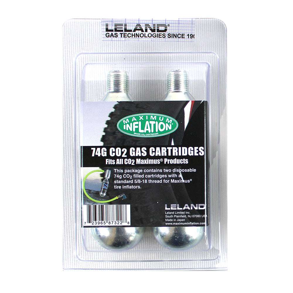 Leland Maximum Inflations Maximus™ Instant Tire Refill Cartridges *2-Pack