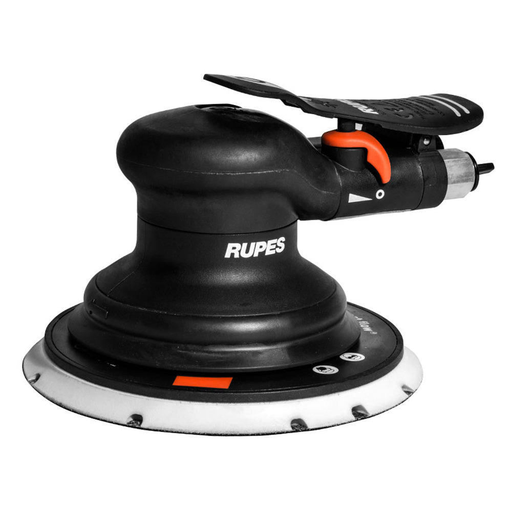 RUPES Random Orbital Palm Pneumatic Sander w/150mm Pad & 9mm Orbit-Skorpio III (Non-Vac)