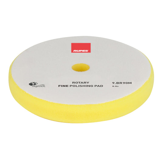 RUPES Rotary Fine Polishing Foam Pad 75/90mm - Yellow