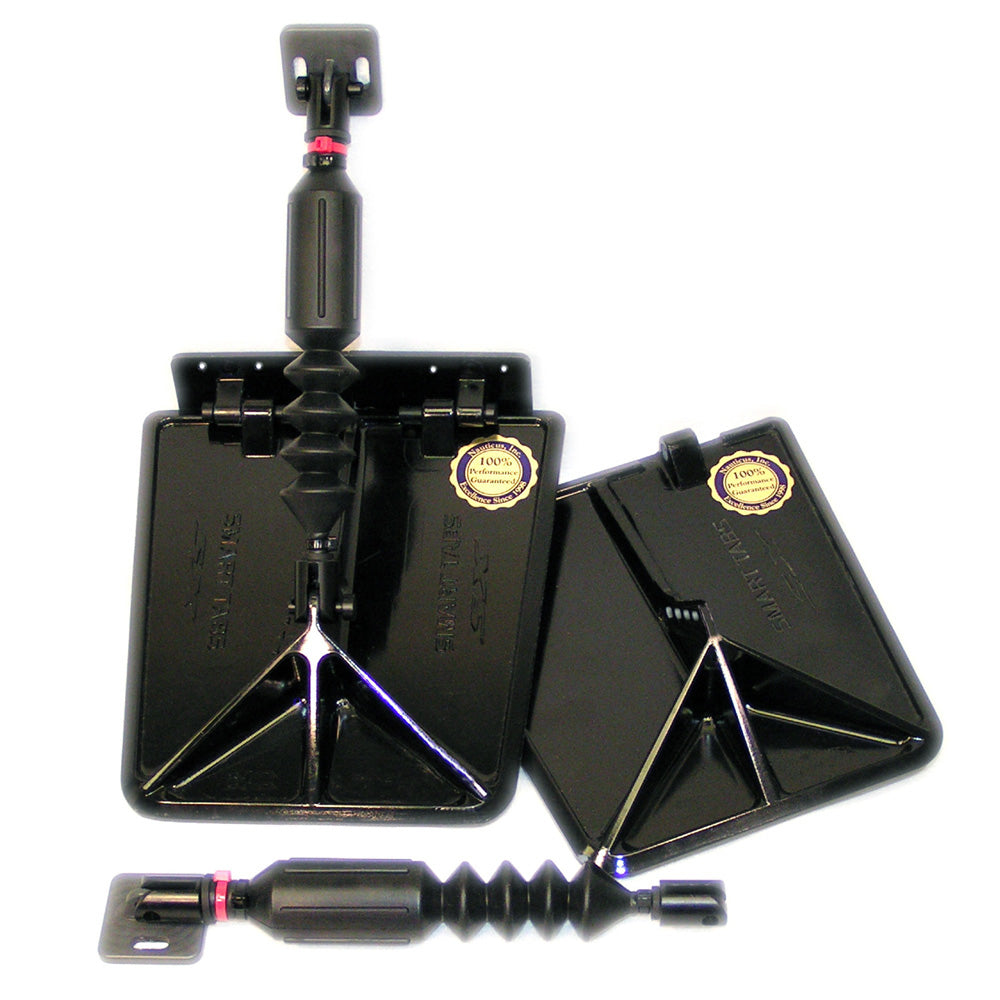 Lectrotab Smart Tab SX Trim Tabs f/13-15’ Boat w/30 - 40HP - Black