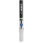 Scout 8' QuickFit Black VHF Antenna w/5M Cable + FME Quick 6 Foam Filled 6db Solid Brass & Copper Element