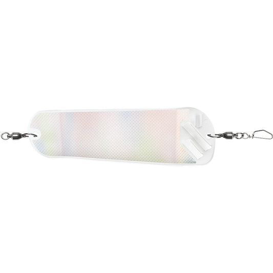 Luhr-Jensen Money Roll Flasher - 8-1/4" - Pearl Blue Skeleton