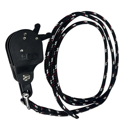 Double Halyard Line Lock w/Rope & Shackle