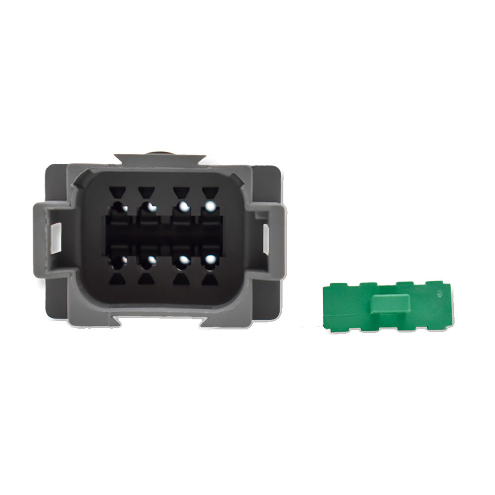 Bluewater 8 Position Male Deutsch Connector w/Wedge Lock