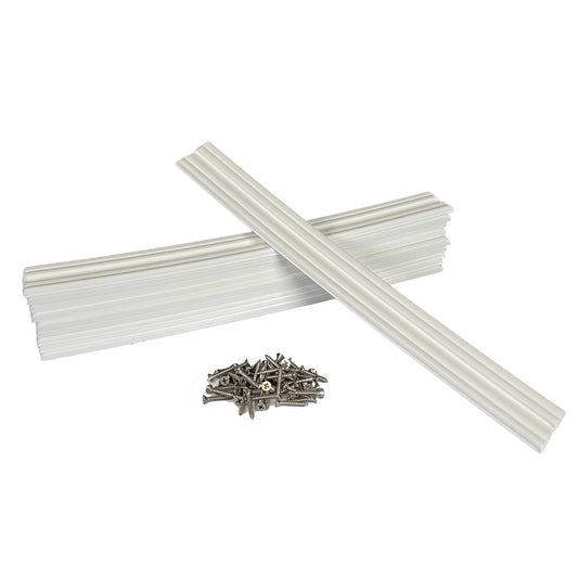 Caliber Marine Slides 1.5"x15" White *10-Pack