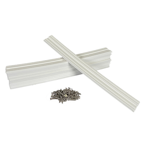 Caliber Marine Slides 1.5"x15" White *10-Pack