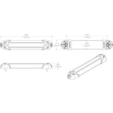 Lumitec MiniRail2 6" Light - White Non Dimming