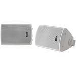 Fusion 4" Compact Marine Box Speakers - (Pair) White