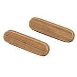 Whitecap Teak Oblong Drawer Pull - 4-1/16"L - 2 Pack