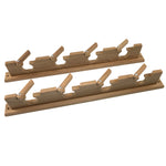 Whitecap Teak Lock-In Four-Rod Storage Rack