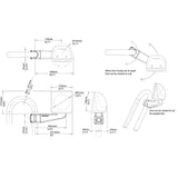 Scanstrut Scanpod Single Instrument Pod -Precut- Arm Mounted - Fits 1" - 1.3" Rails