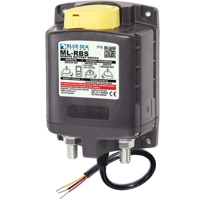 Blue Sea 7713 ML-RBS Remote Battery Switch w/Manual Control Release - 12V