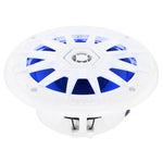 Boss Audio 6.5" MRGB65 Speakers w/RGB Lighting - White - 200W