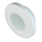 Lumitec Orbit Flush Mount Down Light - Blue Non-Dimming, Red Non-Dimming & White Dimming w/White Housing