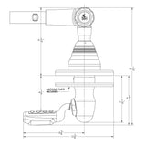 TACO Grand Slam 400 Outrigger Top Mount - Pair