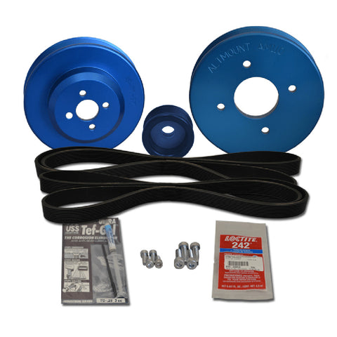 Balmar Pulley Kit f/Yanmar 4JH2-TE, 4JH2-HTE, 4JH2-DTE 4JH2-UTE