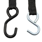 Camco Retractable Tie-Down Straps - 1" Width 6' Dual Hooks