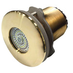 Lumitec SeaBlaze Typhoon Underwater Light - Bronze Thru-Hull - White/Blue - Flush Mount