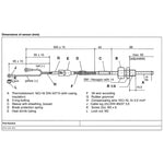 Veratron Pyrometer Sensor - 100-900°C/250-1650°F