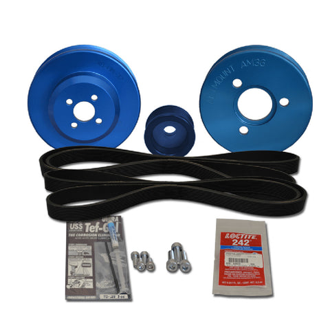 Balmar Pulley Kit f/Yanmar 3JH5, 3JH4-E, 4JH4-E, 4JH5, 4JH5-E