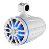 DS18 X Series HYDRO 6.5" Wakeboard Pod Tower Speaker w/RGB LED Light - 300W - White